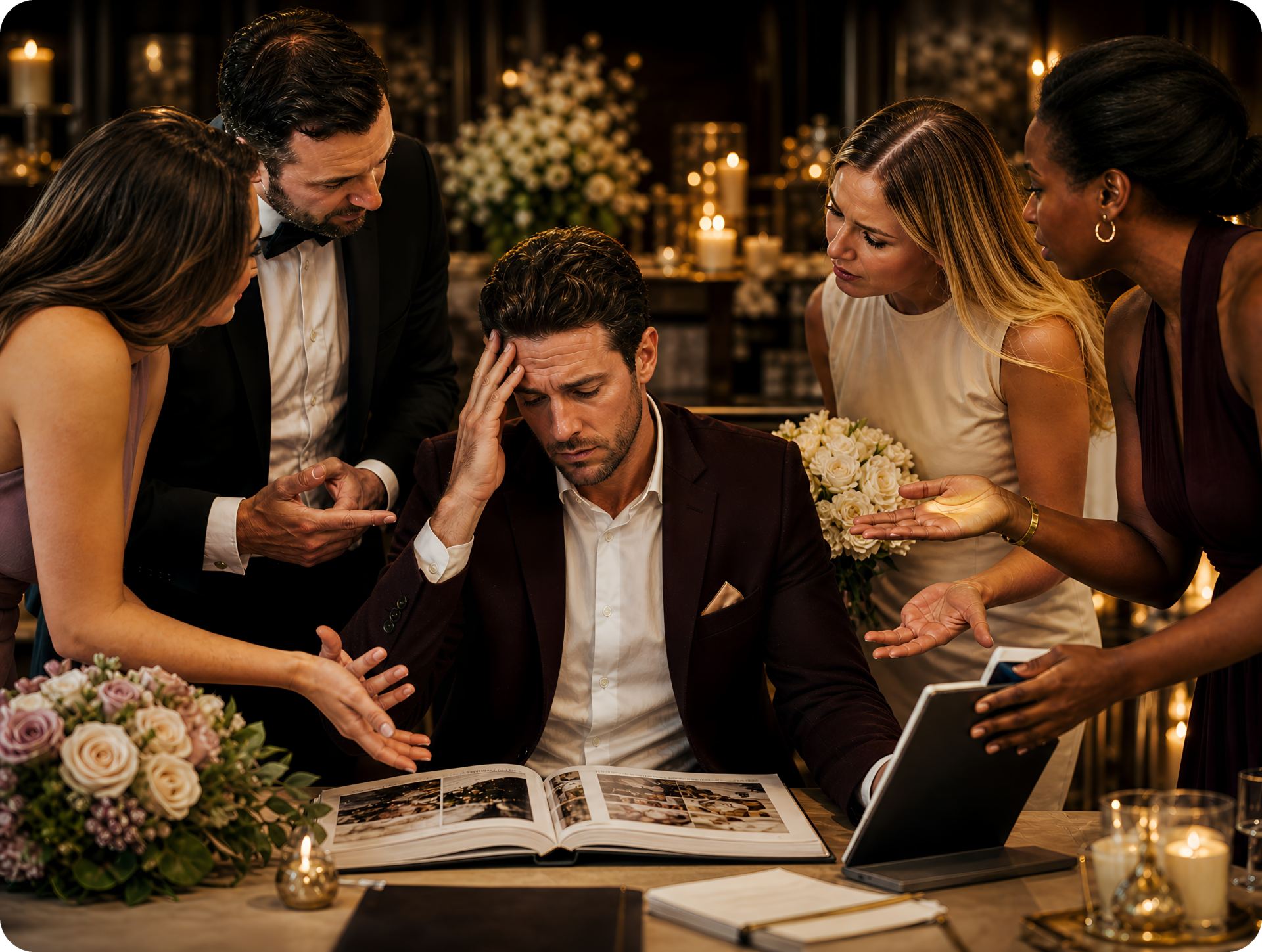 Problem of Last Minute Updates and Day of Wedding Surprises