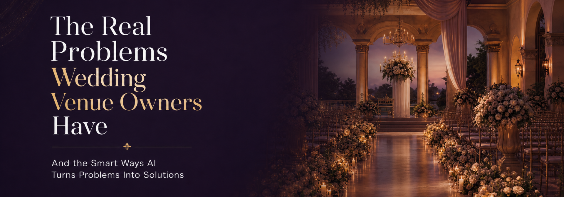 Problems Wedding Venue Owners Have and AI Solutions