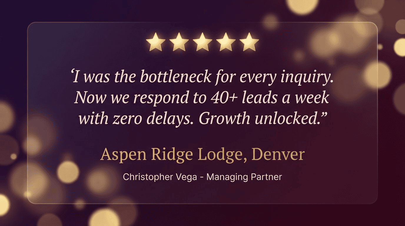 Client Testimonial from Christoper